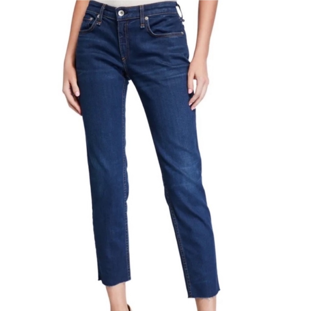 rag & bone Black Boyfriend Jeans Relaxed Fit